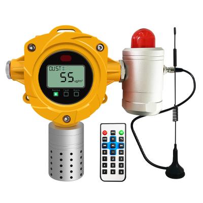 China Wall mounted Fixed Real Time Air Quality Monitoring System PM2.5 PM10 Dust Detector for sale