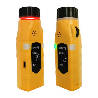 China Pequeno detector de vazamento de gás portátil portátil para indústria química / petrolífera à venda