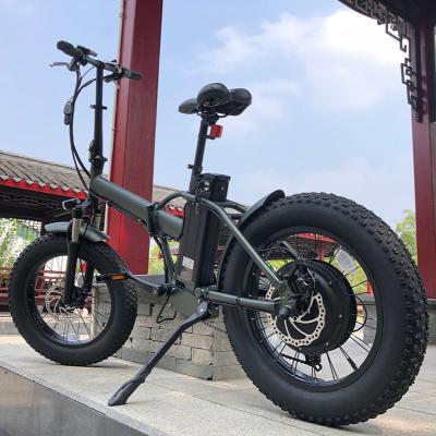 China Multifunctional 20 inch tire snow beach ebike 48v motor 1000W brushless electric fat bike for sale