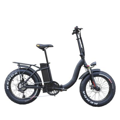 China Foldable alloy 500w e-bike hub motor 20inch cargo beach ebike aluminum 36v 10ah battery for sale