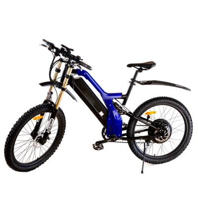 China 48v 500-1000watt 26inch aluminum alloy multifunctional suspension bicycle electric mountain bike with DIS hydraulic brake for sale