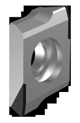 China In stock BEHW pcd milling inserts face milling and shoulder milling used for non-ferrous finishing applications zu verkaufen