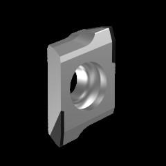 Cina Mulino di estremità di macinazione standard della spalla dell'inserzione del diamante PCD per alluminio in vendita