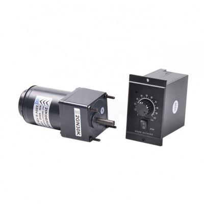 China 230V 220V 6W 10W 50Hz 60Hz Single Phase AC Gearbox Small Totally Enclosed Electric Motor With Speed Controller for sale