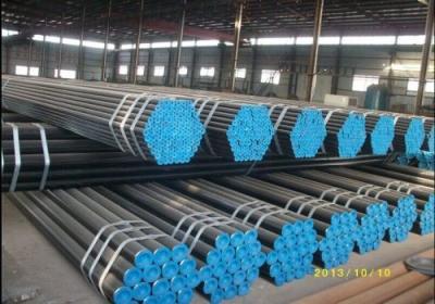 Chine DIN 17175 Black Painted Galvanized Steel Pipes Seamless Pipe For Punching Process à vendre