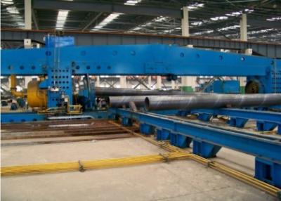 China Black Painted Carbon Steel SSAW Steel Pipes With Wall 5mm -25.4mm for sale