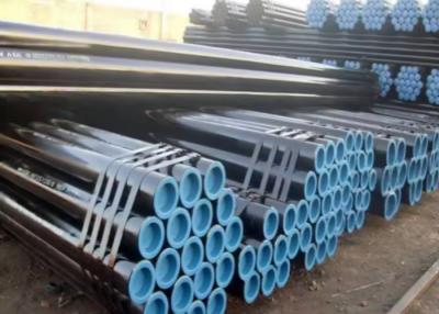 China Water Transport Steel Casing Pipe Threaded End Connection and Black Painting for sale
