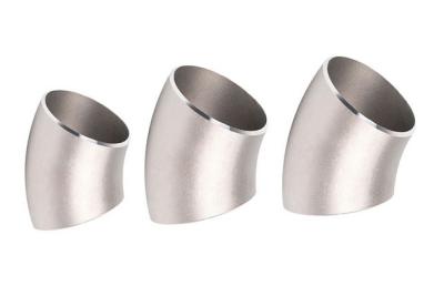 China 45° Cold Bending Technic Stainless Pipe Fittings for Heavy-Duty Applications for sale
