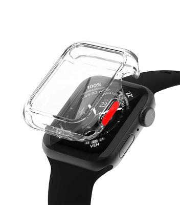 China Shockproof Defense Edge Compatible With For Apple Watch Brand Case With Screen 42mm Shock Resistant 44mm Watch Case for sale