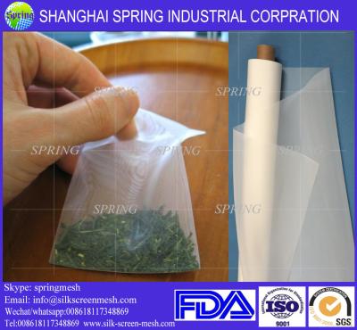 China 100 micron Nylon Tea Bag Filter Mesh/filter bags en venta