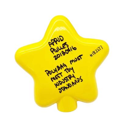 China Home Festival Party Decoration Toys For Christmas Tree Star Plastic LED Christmas Decorative Lighting Up Stars for sale