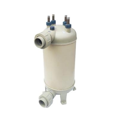 China Intercambiador de calor de titanio compacto de alta capacidad para bombas de calor en talleres de reparación de máquinas en venta
