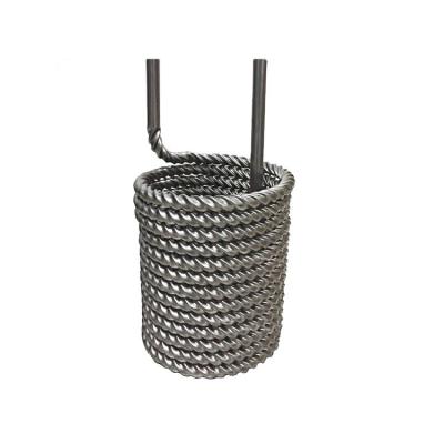 China Lightweight Twisted Titanium Tube Coil , Durable Titanium Heat Exchanger Coil for sale