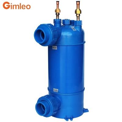 China MHTA-1.5 Trocador de calor de piscina 5KW 17000BTU Trocador de calor de tubo de bobina de titânio à venda