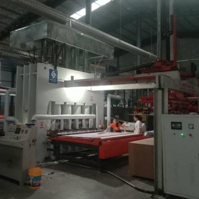 China Automatic Furniture Board Production Line For Hot Press for sale