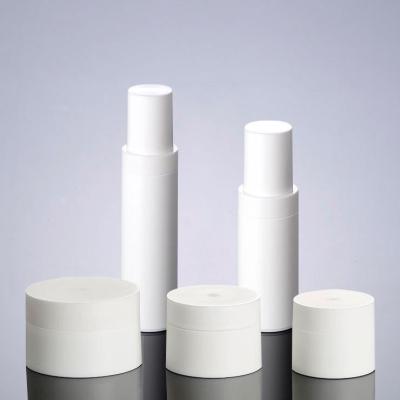 China Skin Care Cream Plastic Cosmetics Packaging Bottles Cosmetics High End Vacuum Bottles Sample To Return Small Bottles for sale