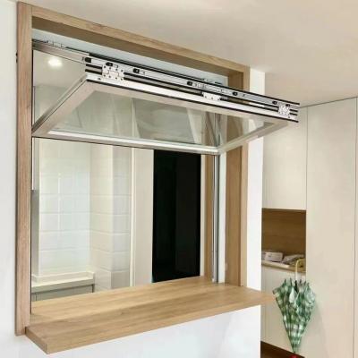 China Velas de vidrio plegable para viviendas a medida Bifold impermeable AAMA en venta