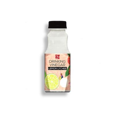 China Hot-selling Bottled PET Lemon and Lychee Flavored Vinegar Drinks Healthy Beverage for sale