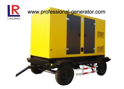 China Anhänger-Art erzeugender mobiler DieselStromgenerator 100kva 80kw schalldicht mit Cummins Engine zu verkaufen