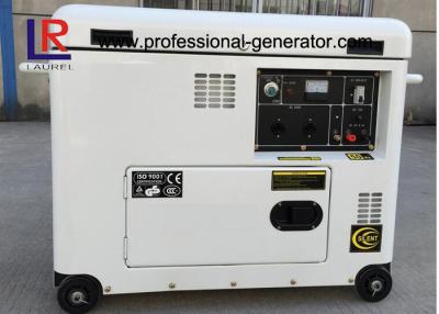 China Gerador diesel elétrico do começo 5.5kw, escova com AVR, acoplamento de eixo reto à venda