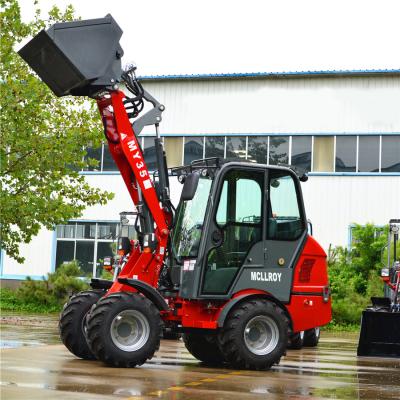 China motor pequeno da UE V de 800kg Front End MY35 Mini Wheel Loader With à venda