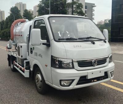 China OEM 2000L Septic Vacuum Tanker Truck Fecal Sludge Suction Vehicle for sale