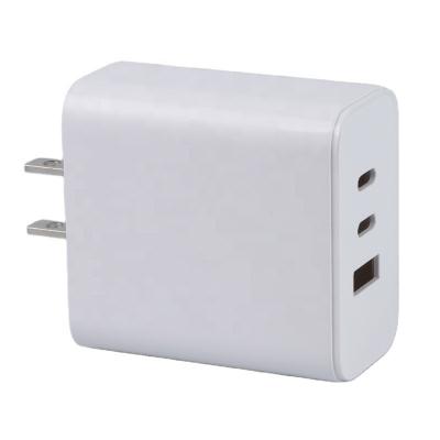 China High Speed Charging New GaN Technology Mobile Phone Charger USA 65w GaN Charger 3 Ports PD QC3.0 Super Fast Charging PPS Travel Charger For Tablet for sale