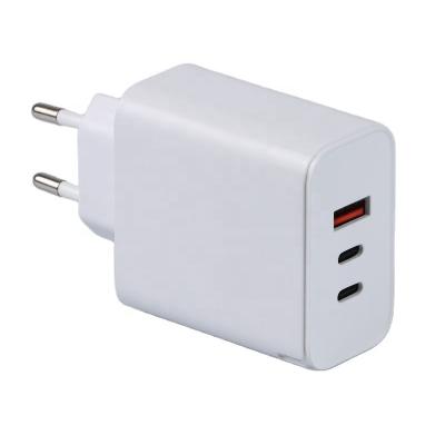 China New Type High Speed Charging Trend Type C Palladium Wall Charger 3 Ports Tablet PC Laptop Charger 65w GaN USB C PPS Fast Power Adapter For Macbook Pro for sale