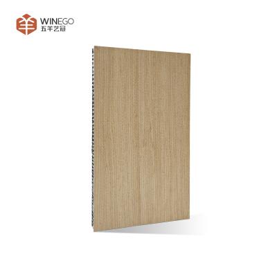 Chine Panneau acoustique micro-perforé avec noyau en aluminium et placage en bois / finition stratifiée à vendre