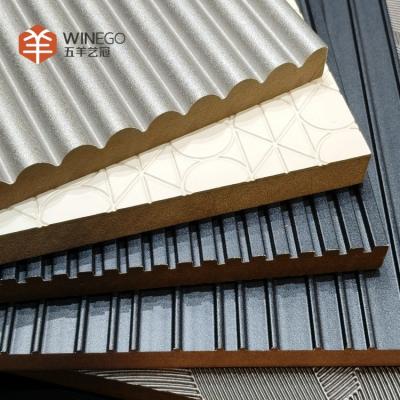 Chine Panneaux de placage en relief haut de gamme pour l'intérieur des maisons et des bureaux 2400 mm à vendre