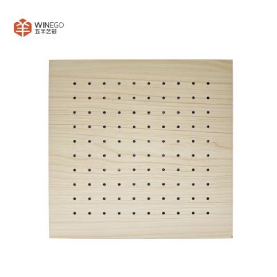 China Painel acústico perfurado na parede interior para hotéis e salas de conferências à venda