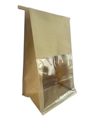 China Bolsas de papel de forma libre Bolsas de embalaje para pan personalizado en venta