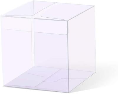 China Business& Shopping 25PCS 2 x 2 x 2 inch Transparent, Clear Candy Favor Gift Boxes for Wedding, Party and Baby Shower Favors for sale