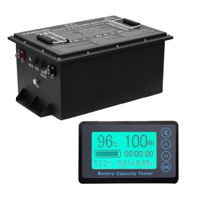 China Electric Power Systems Golf cart battery 12V 24V 36V 48V 60V 72V 50Ah 80Ah 100Ah 200Ah 48V lithium ion golf cart battery pack with bms for sale