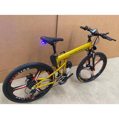 China Aluminum Alloy 21 Speed Electric Mountain Bike 350w 36v 12ah Electric Bike for sale