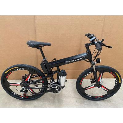 China Aluminum Alloy 21 350w 36v 12ah Speed Mountain Bike E Bike Electric Electric Mountain Bike for sale