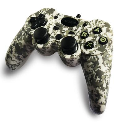 China Double Vibration Wired PS3 PC Android Game Controller for sale
