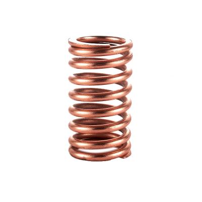 China Custom Coil MX Yacht Pneumatic Fender Springs Copper-Plated Compression Spring for sale