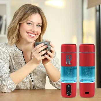 China SPE PEM Water Electrolysis Portable Hydrogen Water Bottle 2000ppb Touch Control for sale