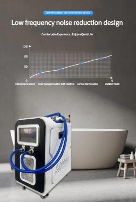 China SPA Shower Hydrogen Bath Filter Anti-Aging Molecular Hydrogen And Oxygen Water Machine Nano Bubble For Ionic SPA Bath Weizi for sale