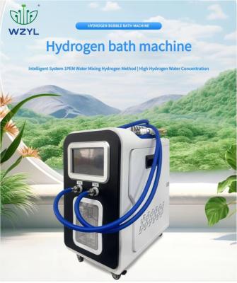 China Multi Functional PEM Electrolyzer Brown Gas Generator Hydrogen Rich Water Immersion Generator H2 Skin Beauty SPA Bath Machine Weizi for sale