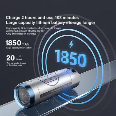 China Portable Hydrogen Water Bottle SPE PEM Technology Hydrogen Generator USB Rechargeable Water Cup Household Outdoor for sale
