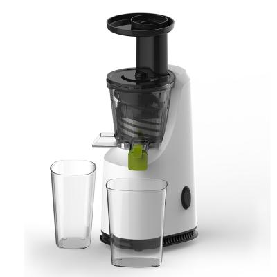 China Hotel Portable Electric Fruit Juicer Powerful Low Speed Screw Press Mini Slow Passion Fruit Juicer for sale
