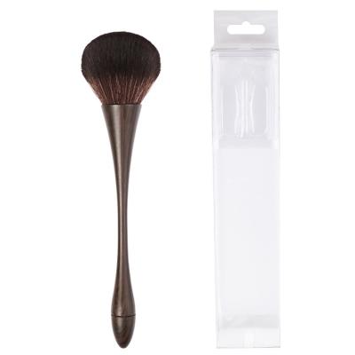 China Angular Blush Fisman Makeup Brush Full Of Loose Drill Tumbler Powder Brush Large Diameter Highlight Blush Brush for sale