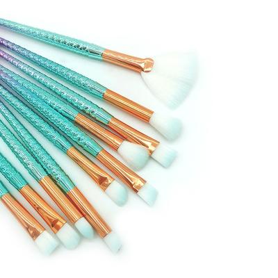 China Angular Blush Fisman Makeup Brush Fan Brush Professional Makeup Tool Makeup Brush Set for sale