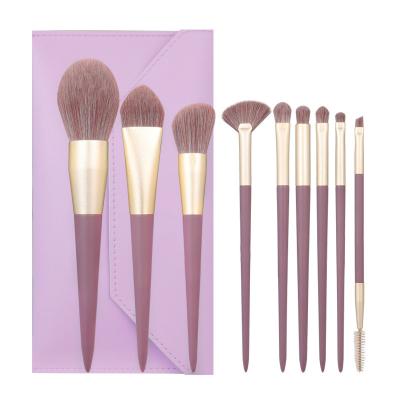 China Angular Blush Fisman High Quality Wild Wet Women's Makeup Brush Guard Pink 18pcs Set Makeup Brushes for sale