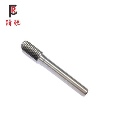 China High Quality Tungsten Carbide Rotary Files Polished Tools Type SW06-16mm Shape W; Columni form with halif round nose for sale