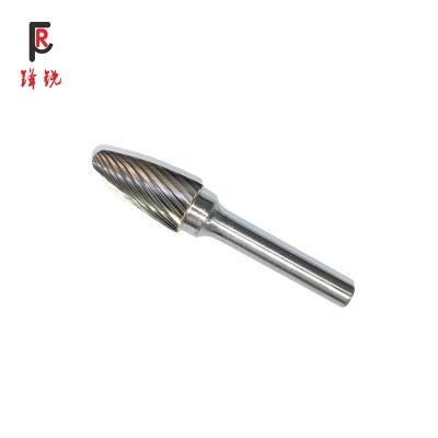 China Durable High Standard Ball Nosed Tree Type SF06-16mm Carbide Burrs Single Cut Double Cut Tungsten Carbide Rotary Files for chamfering for sale
