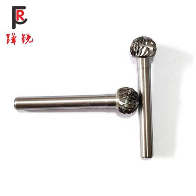China Long Lasting Factory wholesale sales Tungsten Carbide Burrs Shank Diameter 6mm D0605 Cemented Carbide Rotary Files for sale