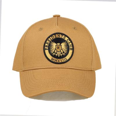 China JOINT 5 Panel New Style Metal Embroidery Baseball Cap Men's Parasol Hat for sale